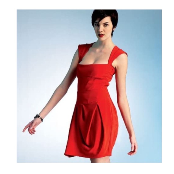 Vogue V1304 Sewing Pattern Lialia by Julia Alarcon Cocktail Dress Size 12-20 - Picture 4 of 8